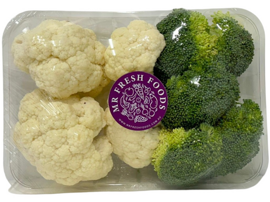Cauliflower and Broccoli