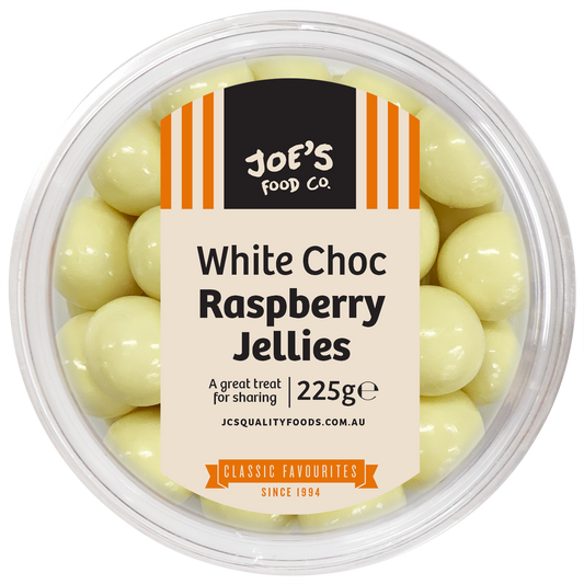 White Chocolate Raspberry Jellies