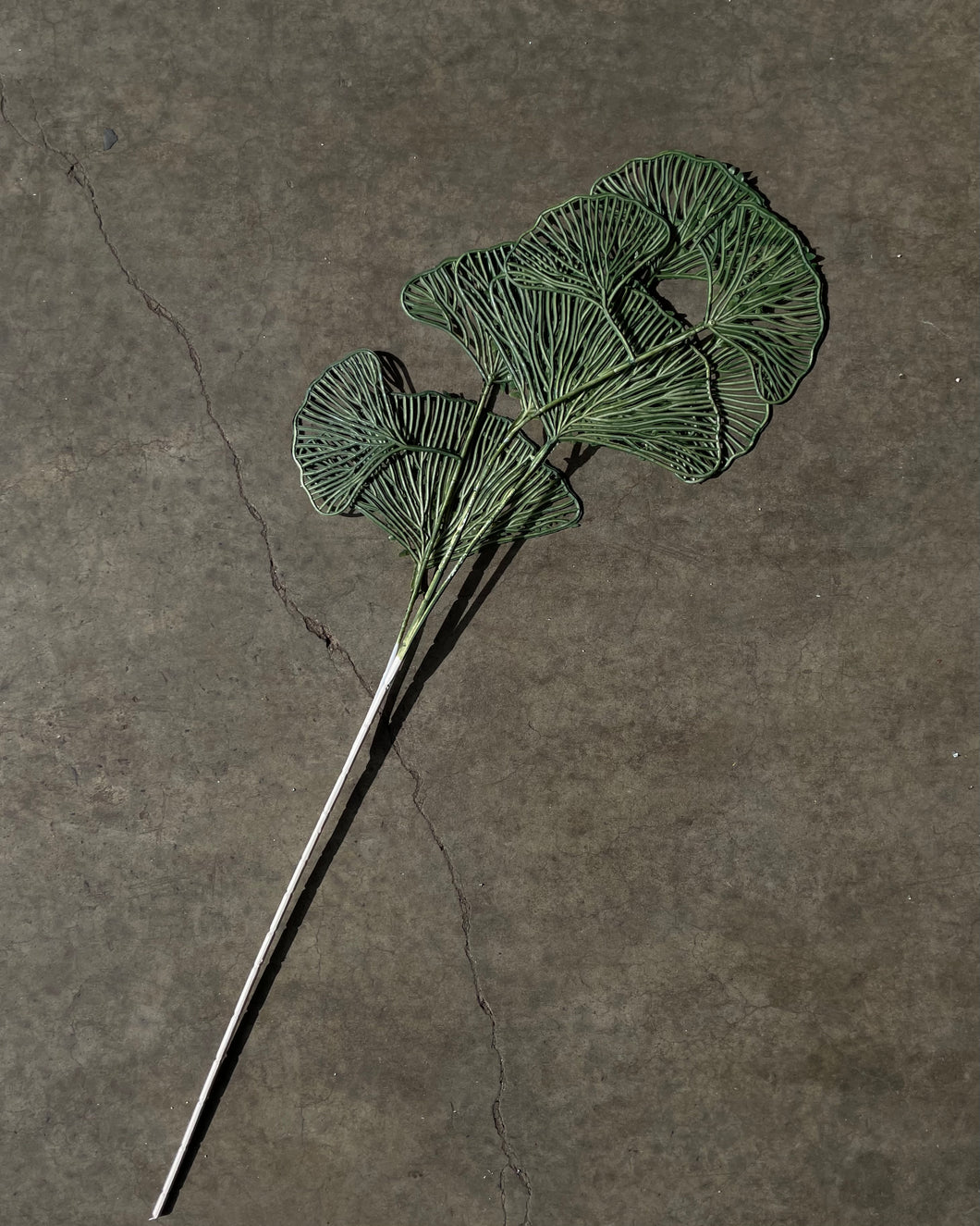 Artificial Ginko Leaf Dark Green - Market Blooms